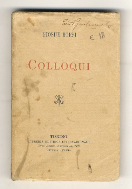 Colloqui. | Immagine principale