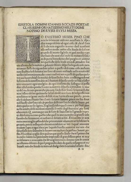 Comedie del excelentissimo poeta miser Iohanni Boccatio da Certaldo.