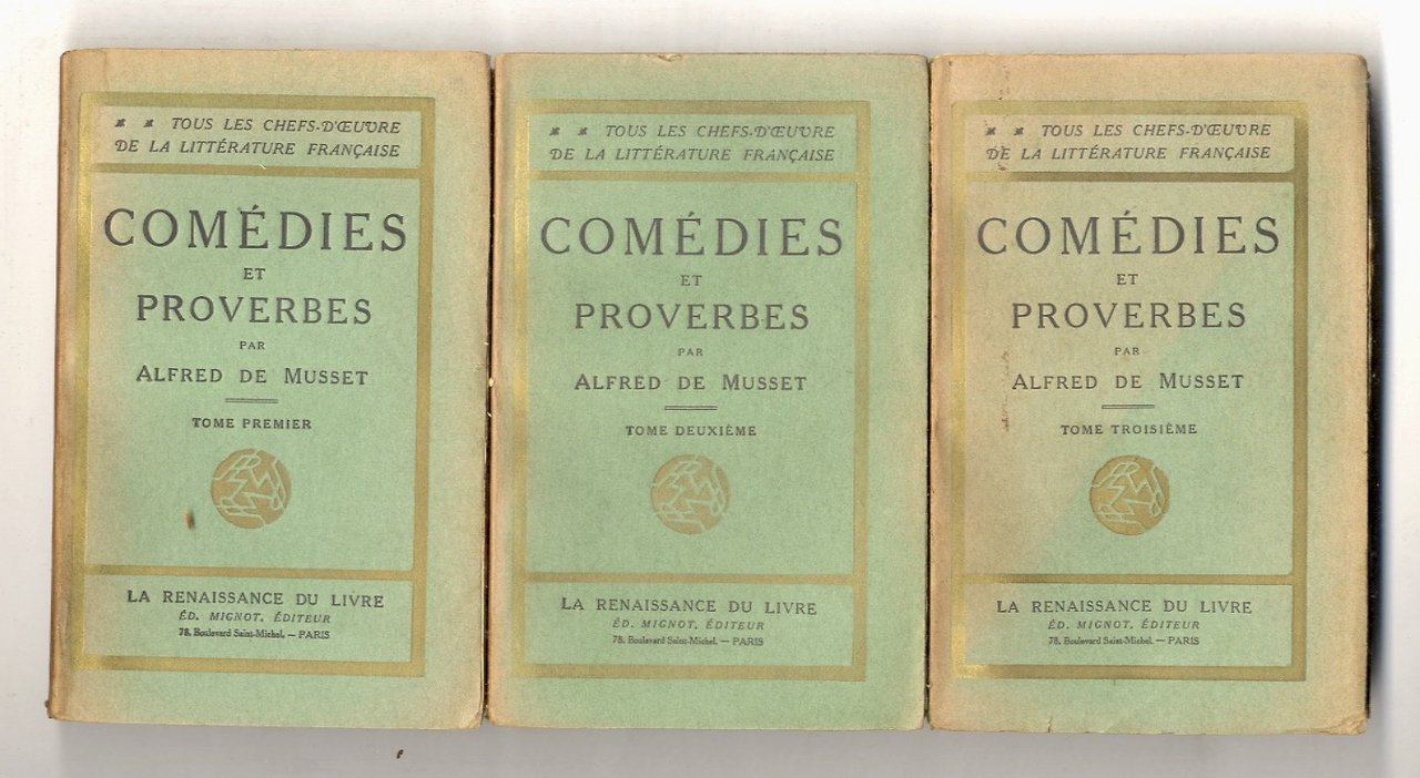 Comédies et proverbes. (I. La Nuit vénitienne - Andrea del …