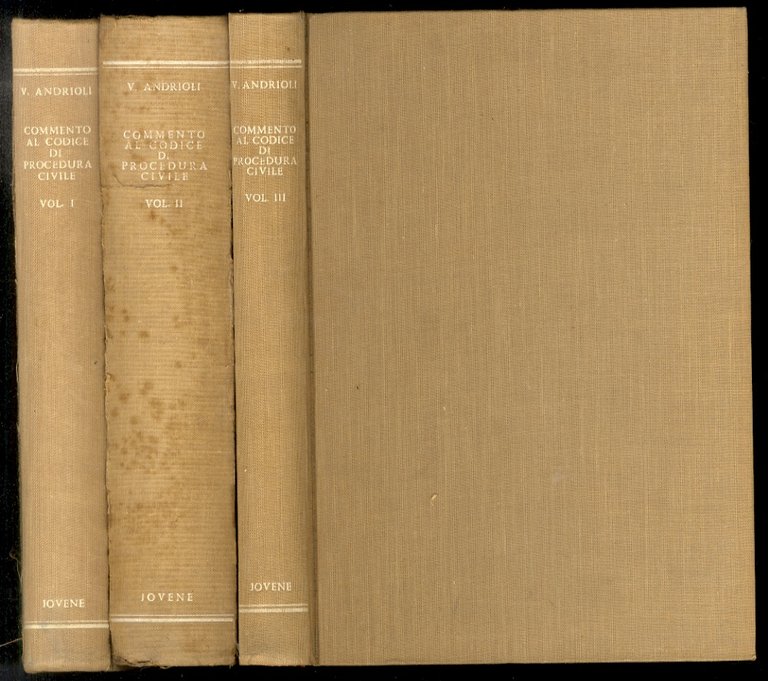 Commento al codice di procedura civile. Volume I: Disposizioni generali. …