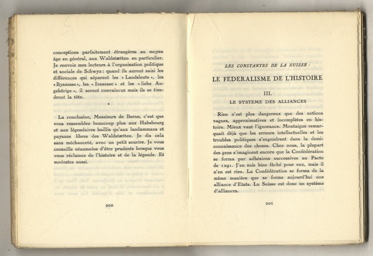 Conscience de la Suisse. Billets à ces Messieurs de Berne.