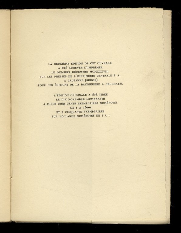 Conscience de la Suisse. Billets à ces Messieurs de Berne.