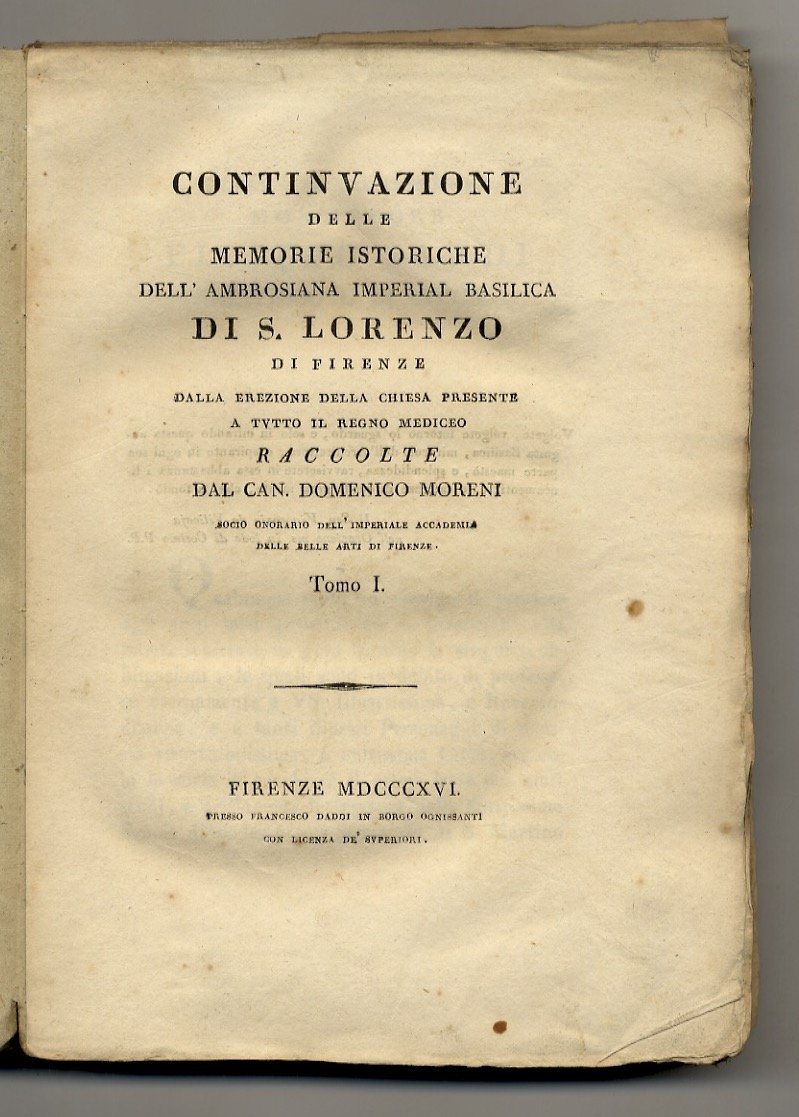 Continuazione delle Memorie istoriche dell'Ambrosiana imperial Basilica di S. Lorenzo …