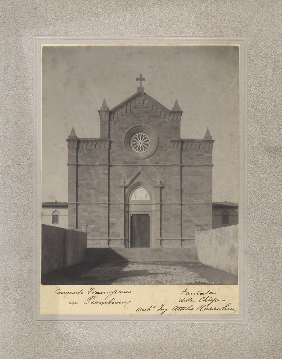 Convento e chiesa dei Francescani in Piombino. Arch. Ing. Attilio …