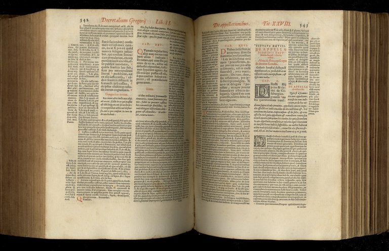 [CORPUS IURIS CANONICI]. Decretum Gratiani universi Iuris Canonici. - Decretales …