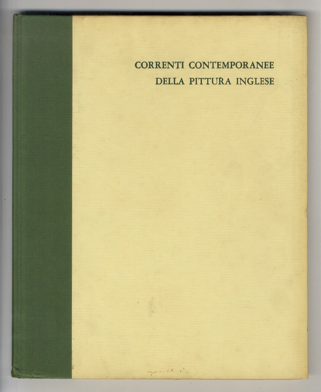 Correnti contemporanee della pittura inglese.