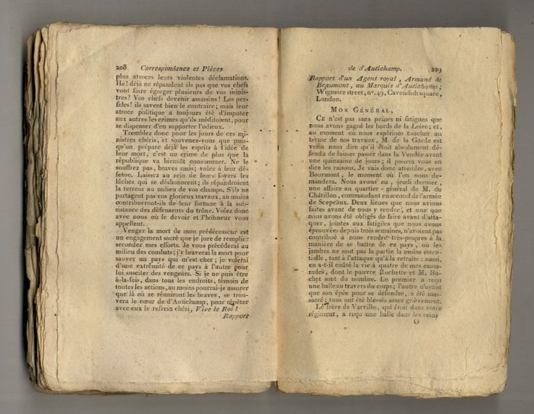 Correspondance secrète de Charette, Stofflet, Puisaye, Cormatin, d'Autichamp, Bernier, Frotté, … | Immagine Gallery 3