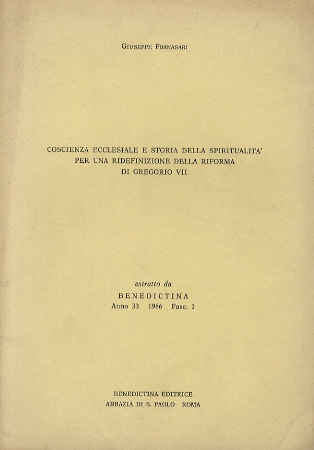 Coscienza ecclesiale e storia della spiritualità per una ridefinizione della …