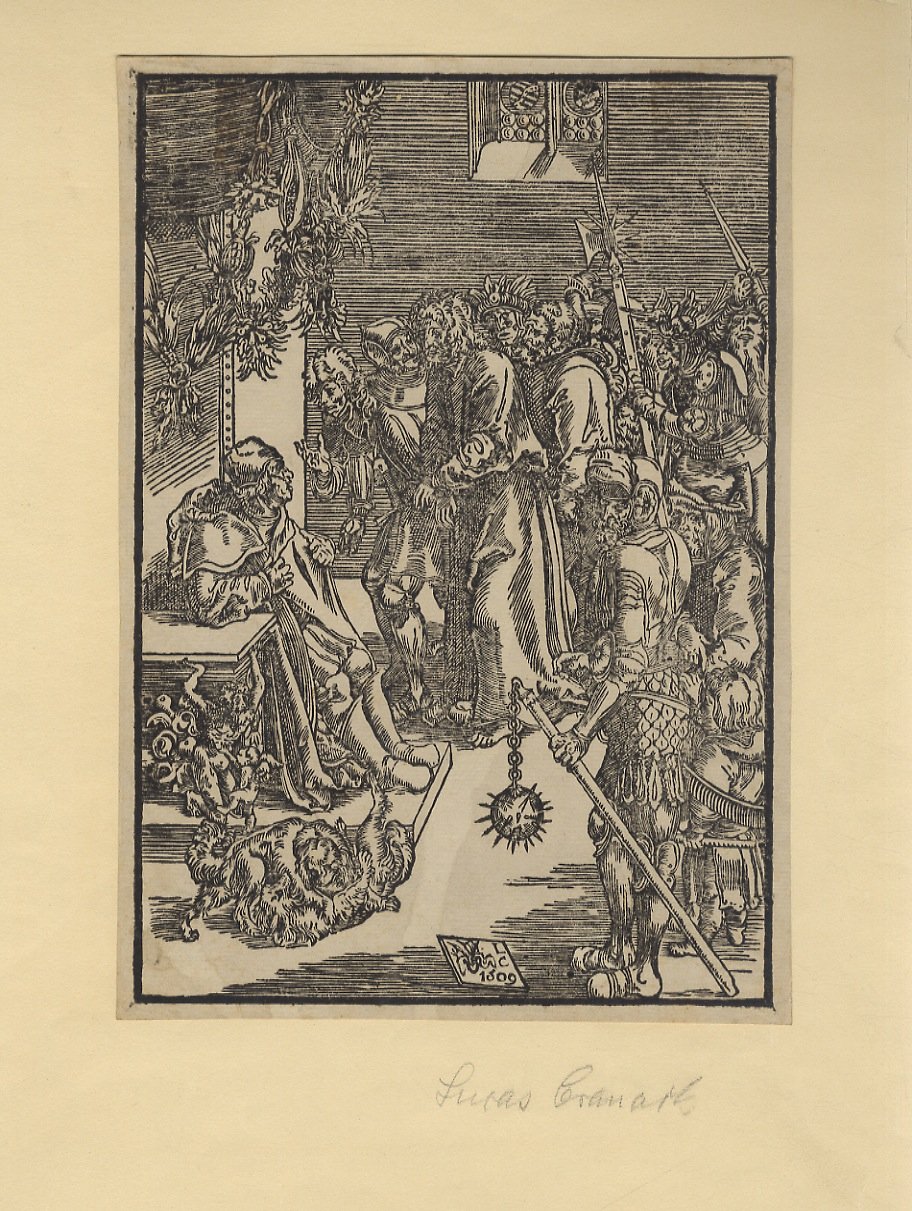 Cristo davanti ad Hannah. Da Lucas Cranach [Kronach, 1472 – …