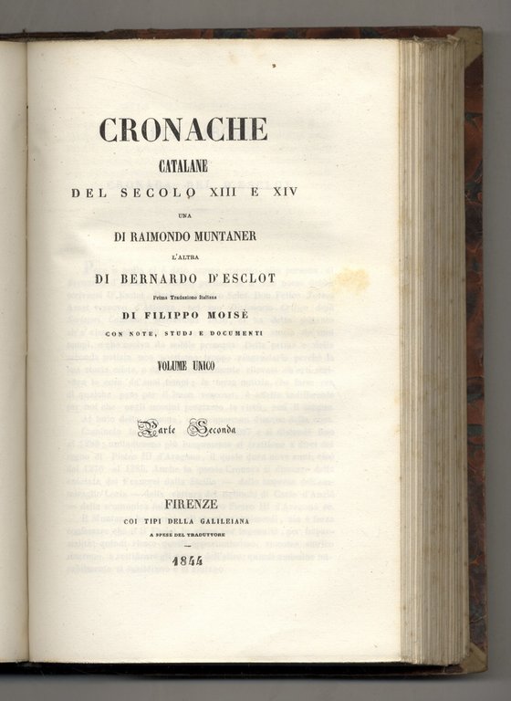 Cronache catalane del secolo XIII e XIV. Una di Raimondo … | Immagine Gallery 2