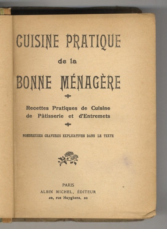 CUISINE pratique de la ménagère. Recettes pratiques de cuisine de …