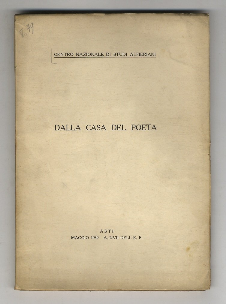 Dalla casa del poeta.