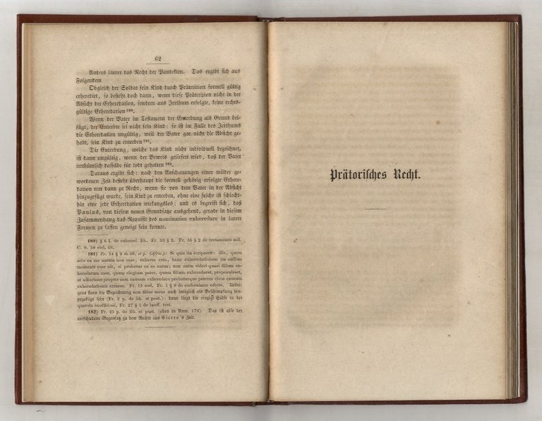 Das formelle Recht der Notherben. Eine civilistische Abbandlung.