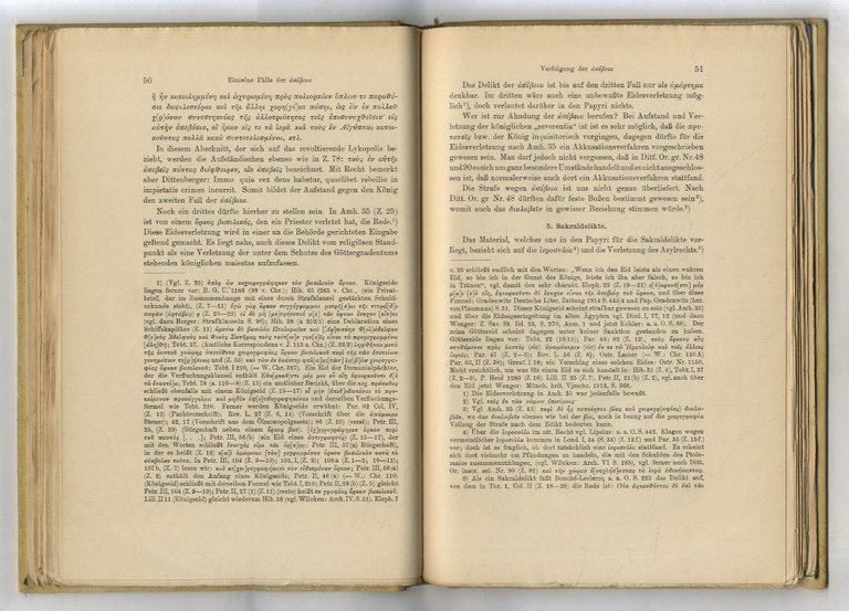 Das Strafrecht im Rechte der Papyri.