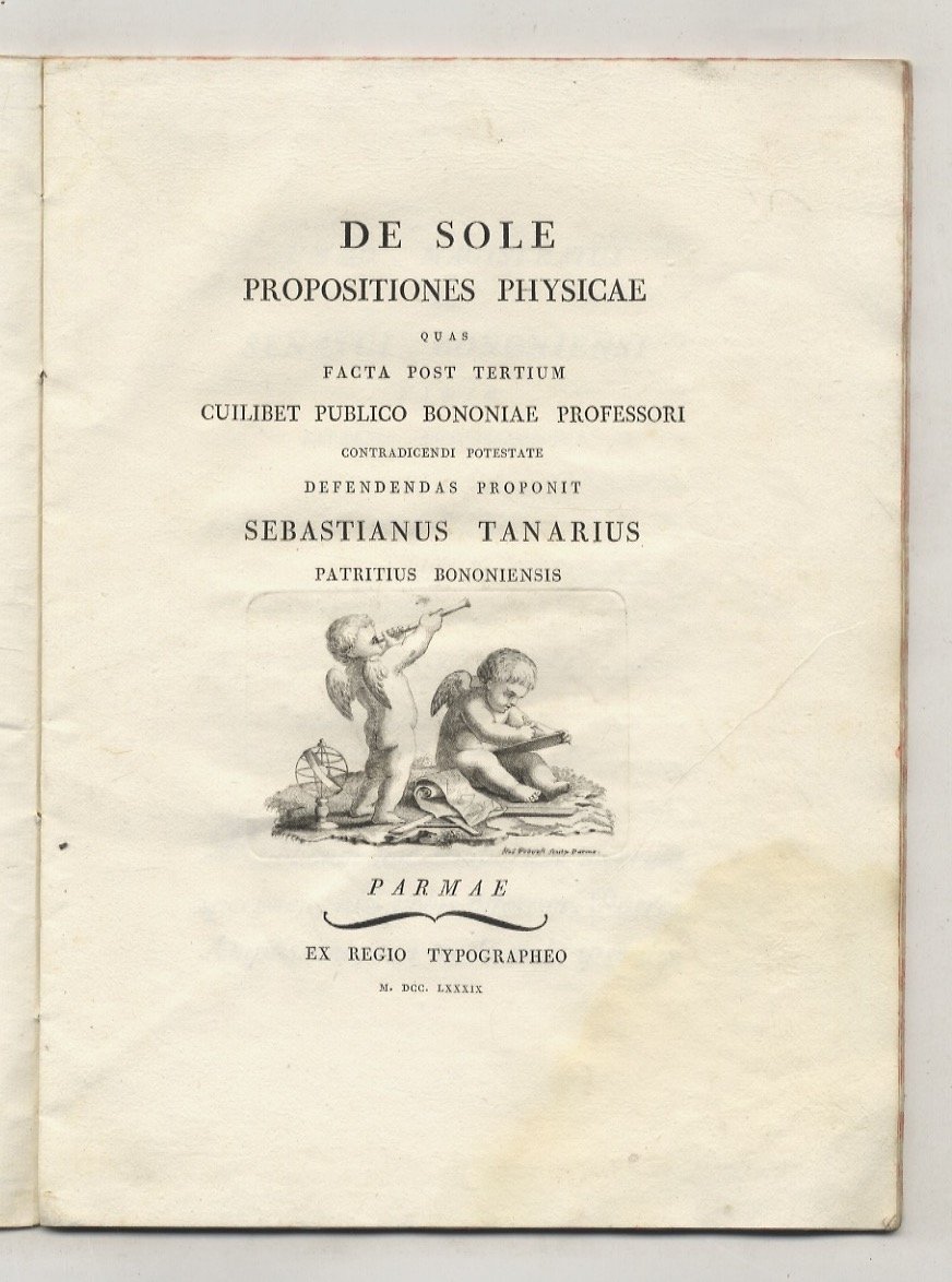 De sole propositiones physicae quas facta post tertium cuilibet publico …