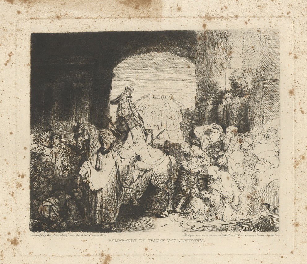 De triomf van Mordechai.