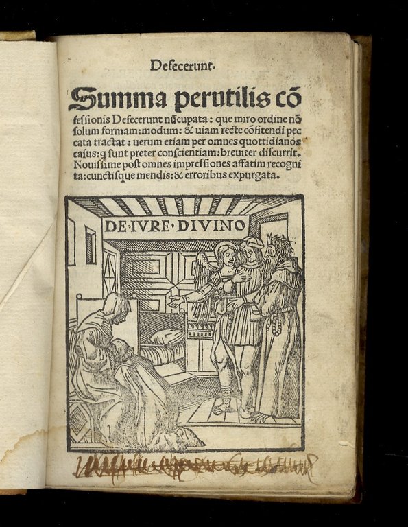 Defecerunt. Summa perutilis confessionis defecerunt nuncupata: que miro ordine non …