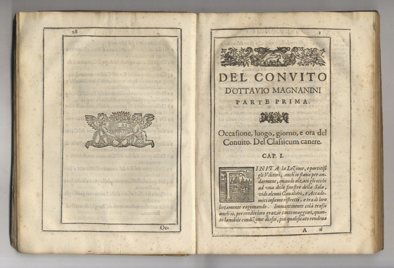 Del convito d'Ottavio Magnanini parte prima ovvero Il Pio [.].