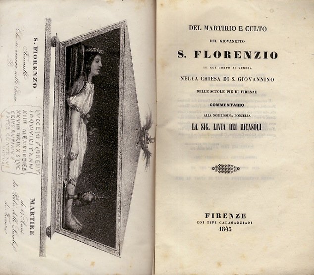 DEL martirio e culto del giovanetto s. Florenzio il cui …