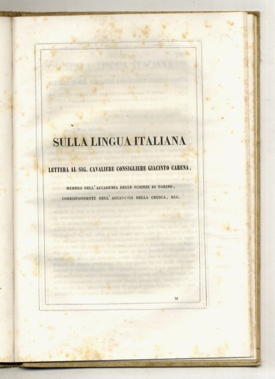 Del romanzo storico e, in genere, de' componimenti misti di …