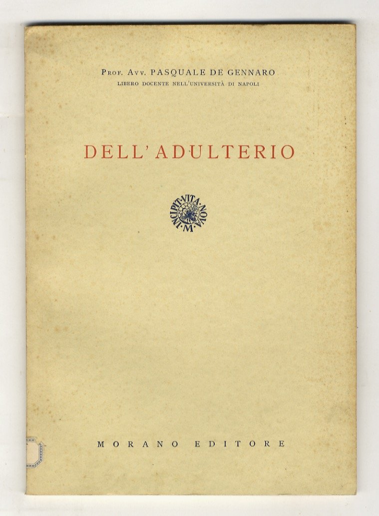 Dell'adulterio.