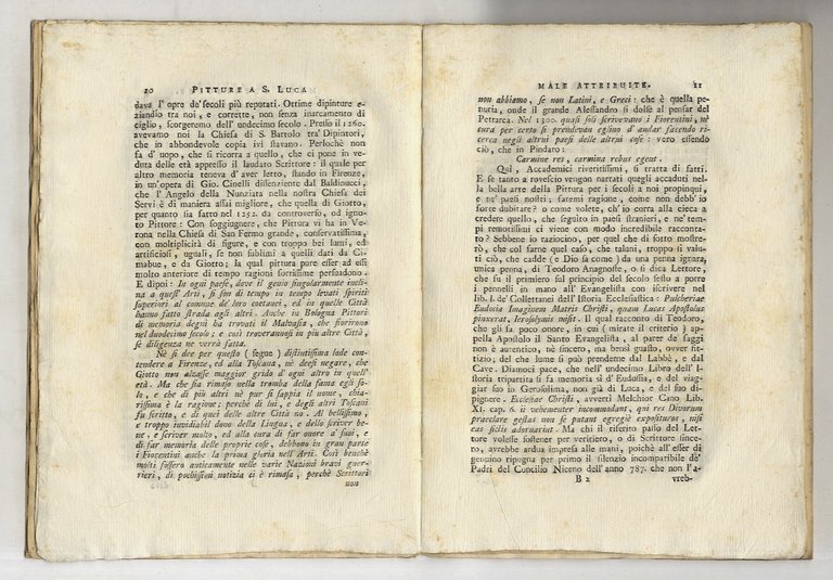 Dell'errore che persiste di attribuirsi le pitture al Santo Evangelista. … | Immagine Gallery 3