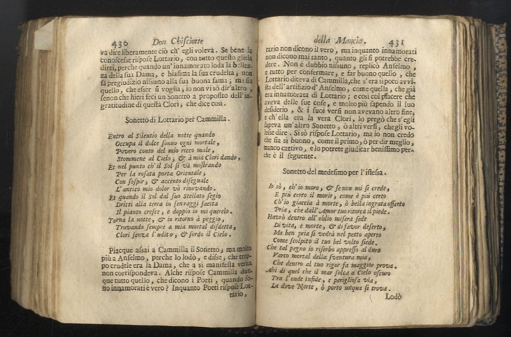 Dell'ingegnoso cittadino don Chisciotte della Mancia. Composta da Michel di …