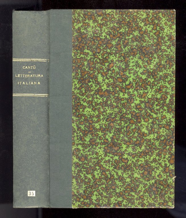 Della Letteratura italiana, esempj e giudizj. A complemento della sua … | Immagine Gallery 3