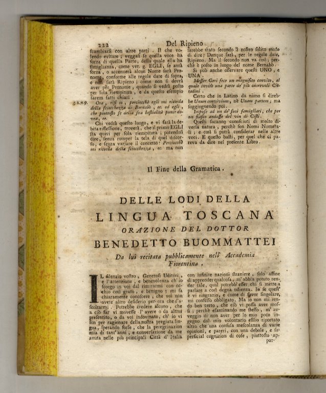 Della lingua toscana [.] libri due. Aggiuntevi in fine molte …