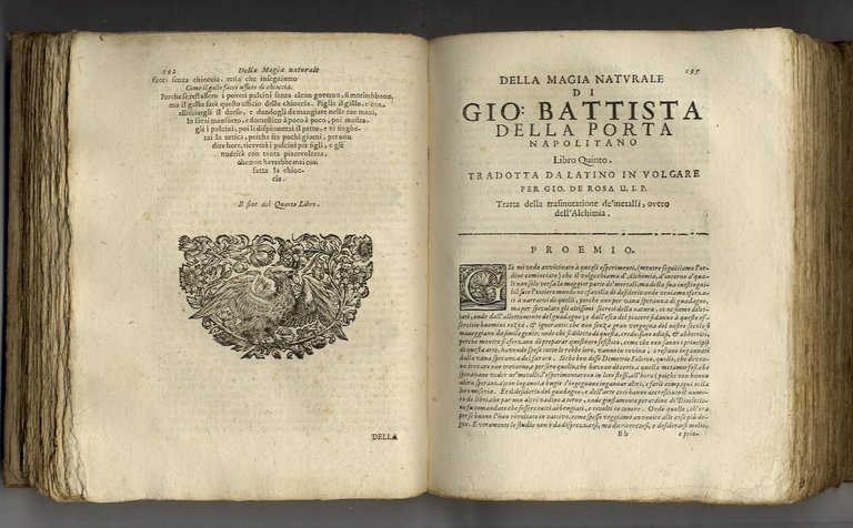 Della magia naturale del signor Gio. Battista Della Porta napolitano …