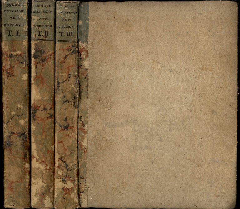 Della origine delle leggi, delle arti, e delle scienze, e …