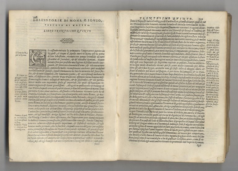 [Delle istorie di mons. Giovio. Seconda parte. Con una Selva …