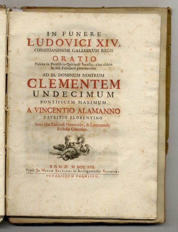 Delle lodi dell'abate Antonio Niccolini patrizio fiorentino de' Marchesi di …