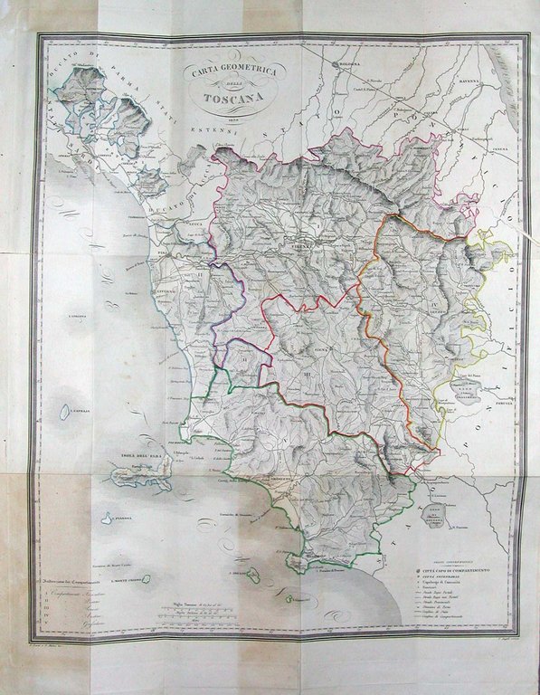 Descrizione geografica della Toscana compilata dall'ab. A. Ferrini secondo gli …