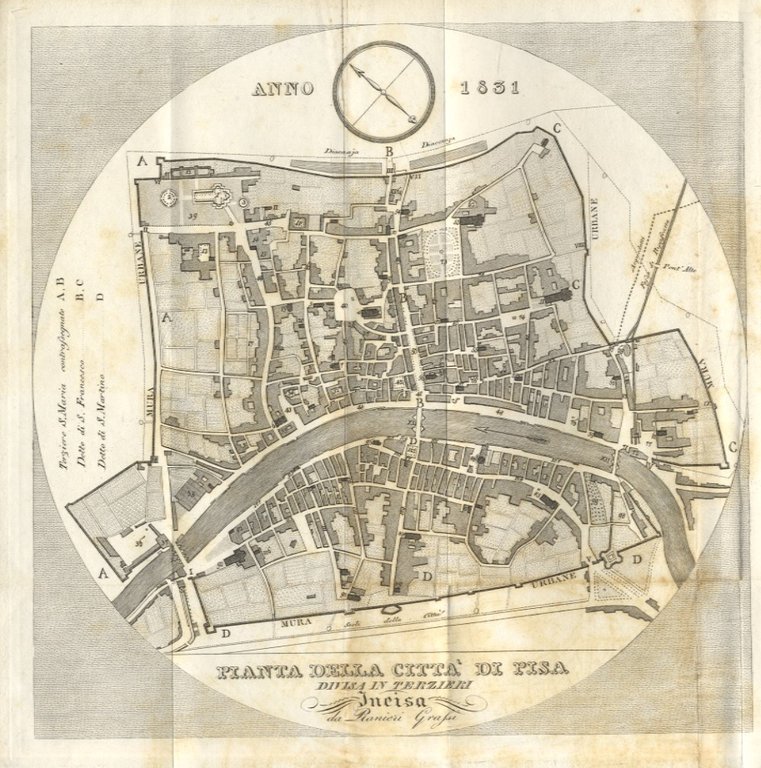 Descrizione storica e artistica di Pisa e de' suoi contorni. …