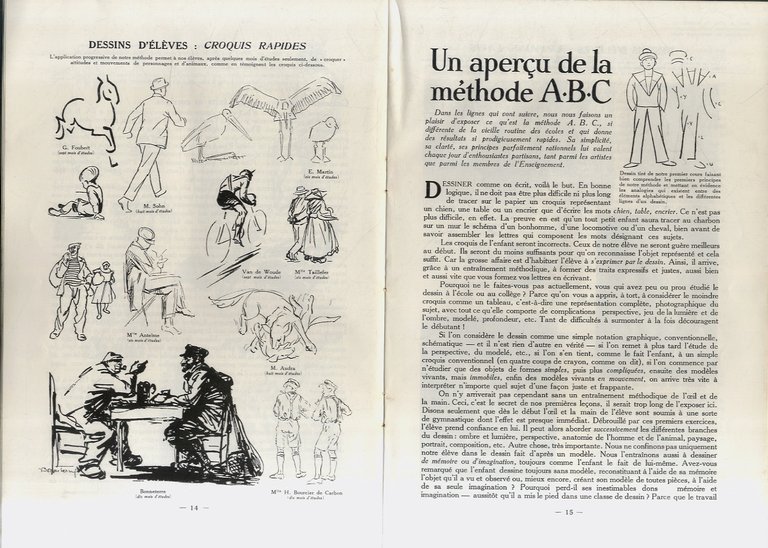 DESSIN (LE) et la méthode A.B.C. Edition 1930.