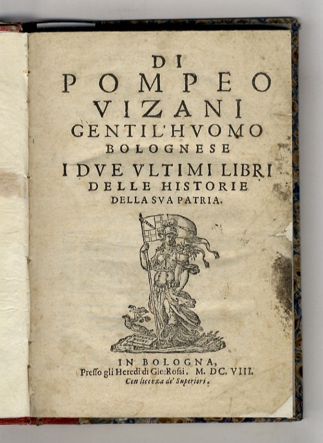 Di Pompeo Vizani gentil'huomo bolognese I due ultimi libri delle … | Immagine principale