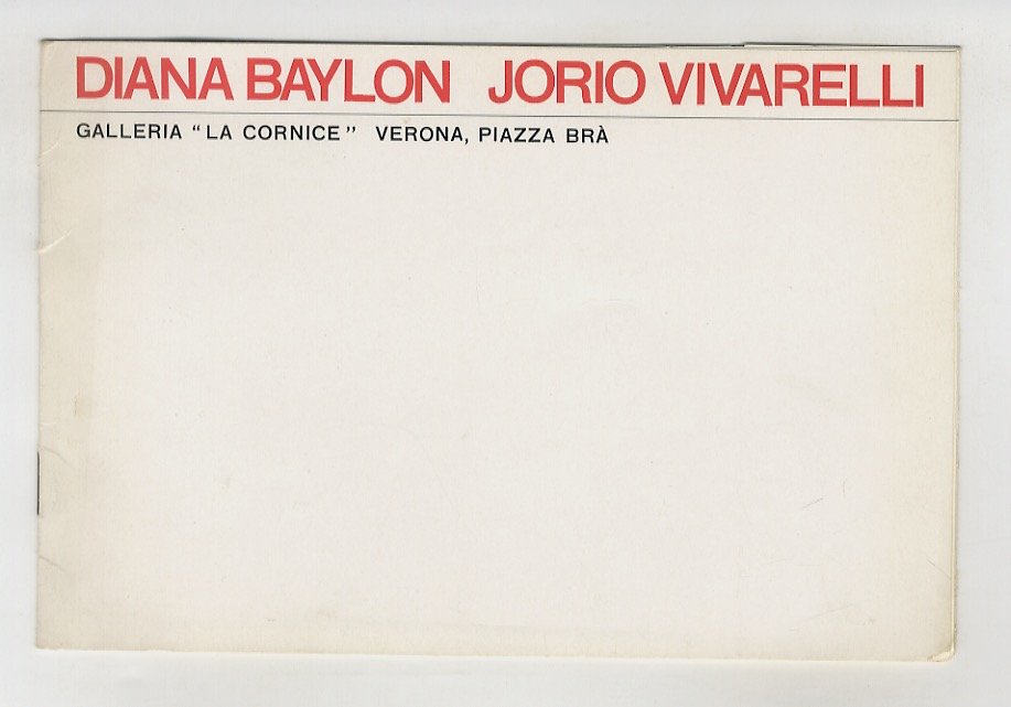 Diana Baylon. (Tre testimonianze di: G. Breddo, S. Loffredo, E. …