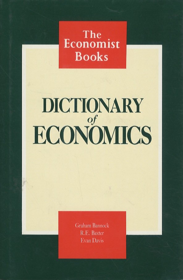 Dictionary of Economics.
