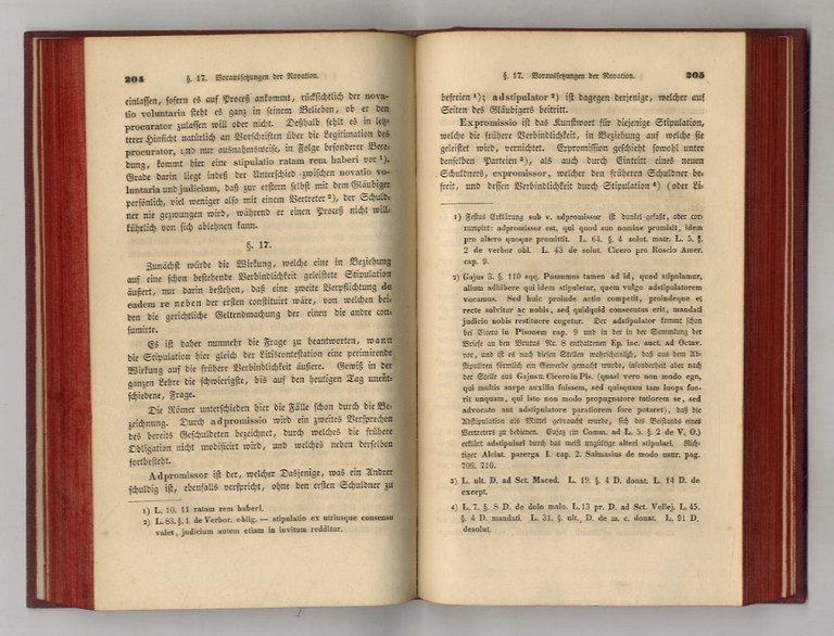 Die Stipulation und das einfache Versprechen. Eine civilistische Abhandlung.