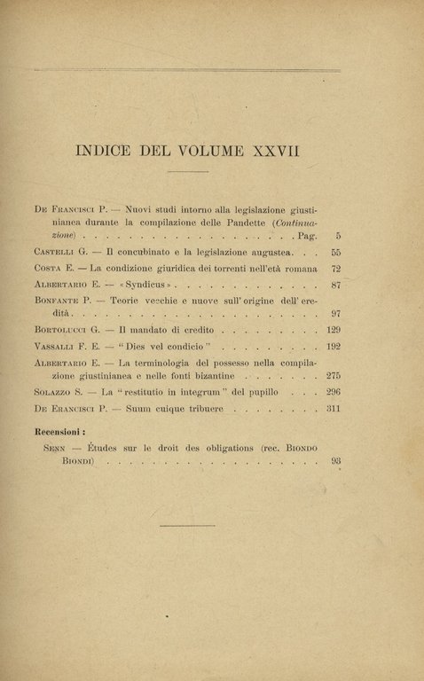 Dies vel condicio. (In: "Bullettino dell'Istituto di Diritto Romano «Vittorio …