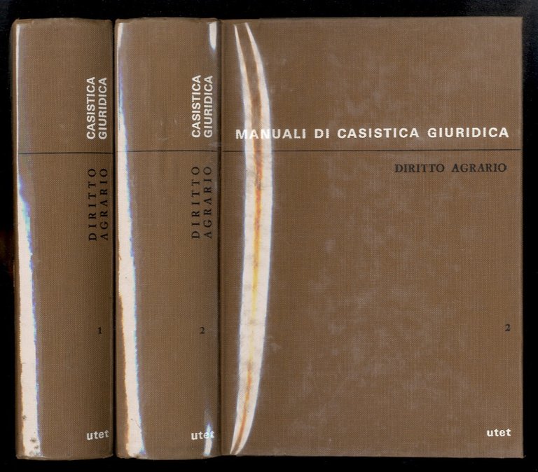 DIRITTO agrario, redatto da Giacomo De Tommaso, Antonio Palermo, Pietro …