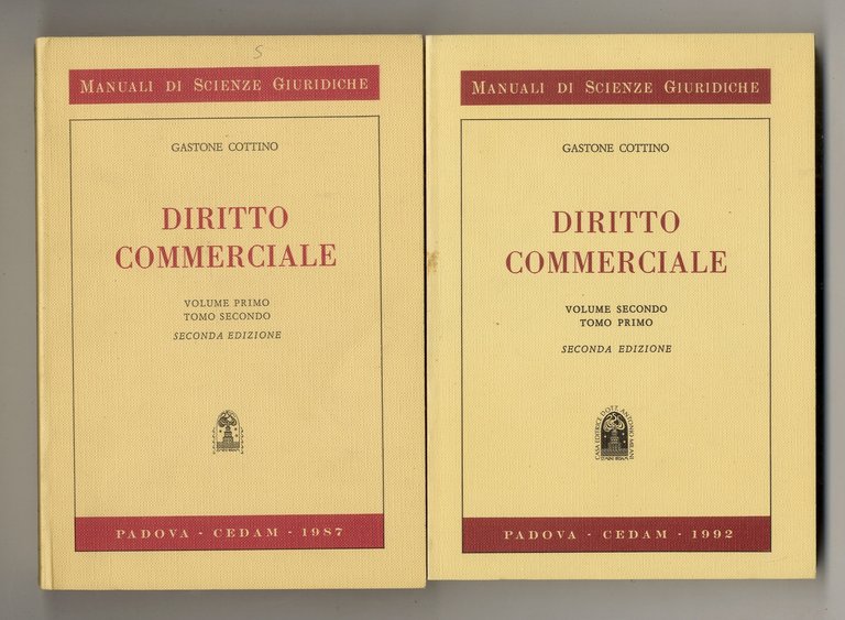 Diritto commerciale. Volume primo, tomo primo: imprenditore, impresa e azienda, …