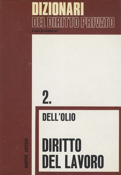 Diritto del lavoro.
