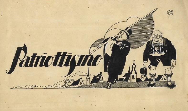 Disegno per una illustrazione.