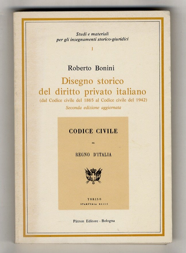 Disegno storico del diritto privato italiano (dal codice civile del …