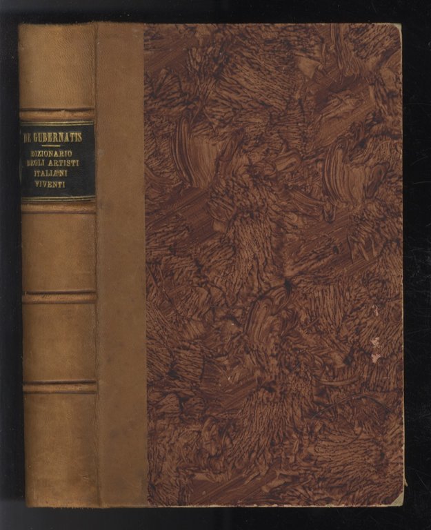Dizionario degli artisti italiani viventi. Pittori, scultori, architetti.