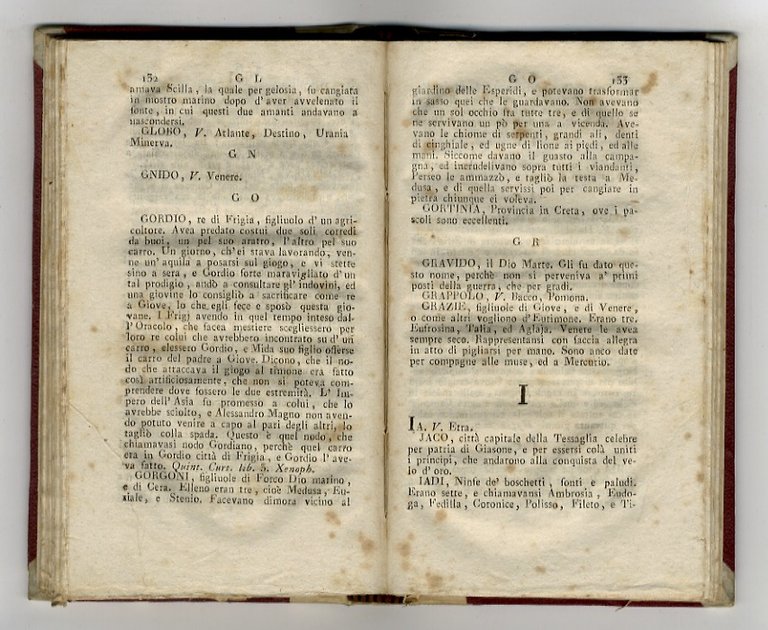 Dizionario delle Favole per uso delle Scuole d'Italia. Ove compendiosamente …