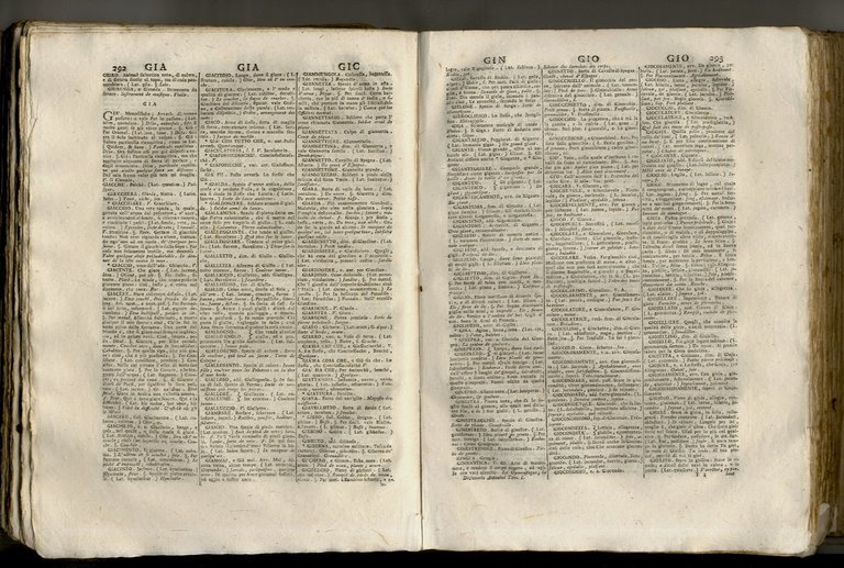 Dizionario italiano, latino, e francese; in cui si contiene, non …
