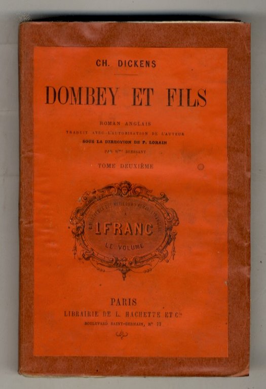 Dombey et Fils [.] Roman anglais traduit avec l'autorisation de …